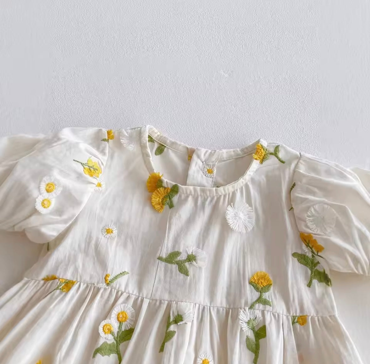 Daisy Baby Girl Bodysuit – Summer One-Piece