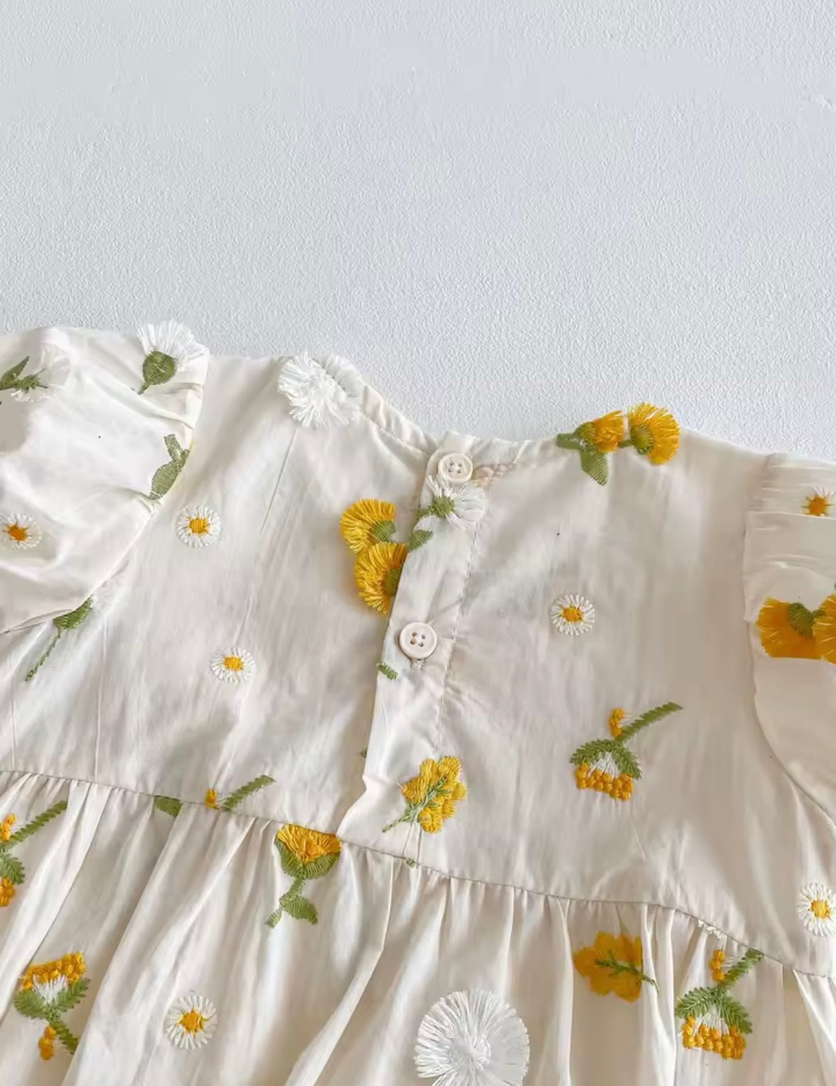 Daisy Baby Girl Bodysuit – Summer One-Piece