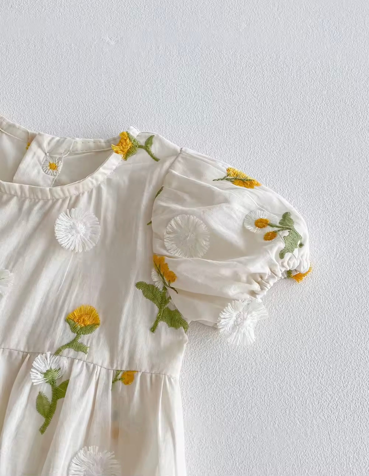 Daisy Baby Girl Bodysuit – Summer One-Piece