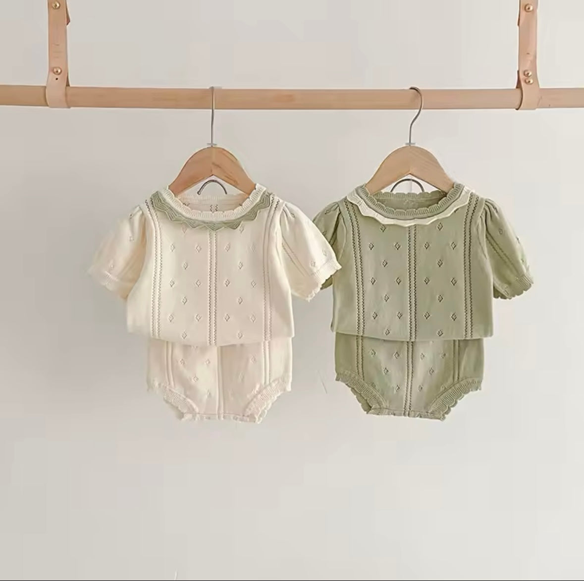 2 pcs set for baby and toddler girl