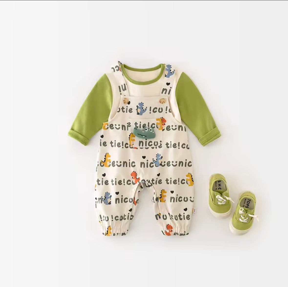 Baby Romper Infant Cartoon Dinosaur