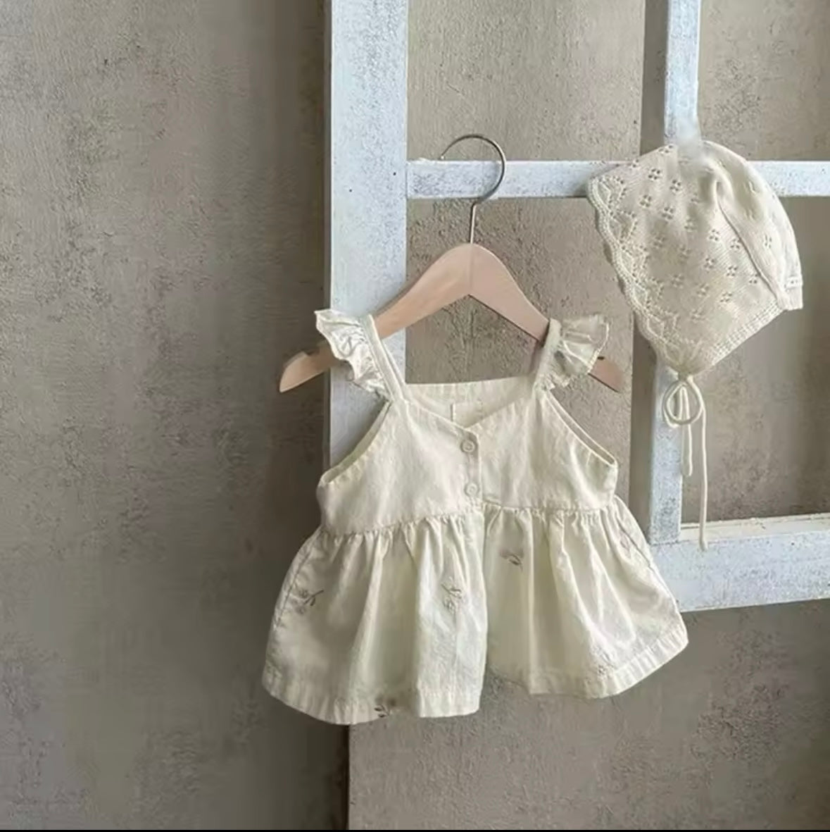 Baby Girl 2 pcs Set Toddler Ruffle Dress Top