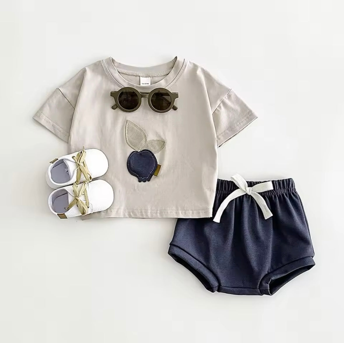Baby Boy Lemon Casual Set