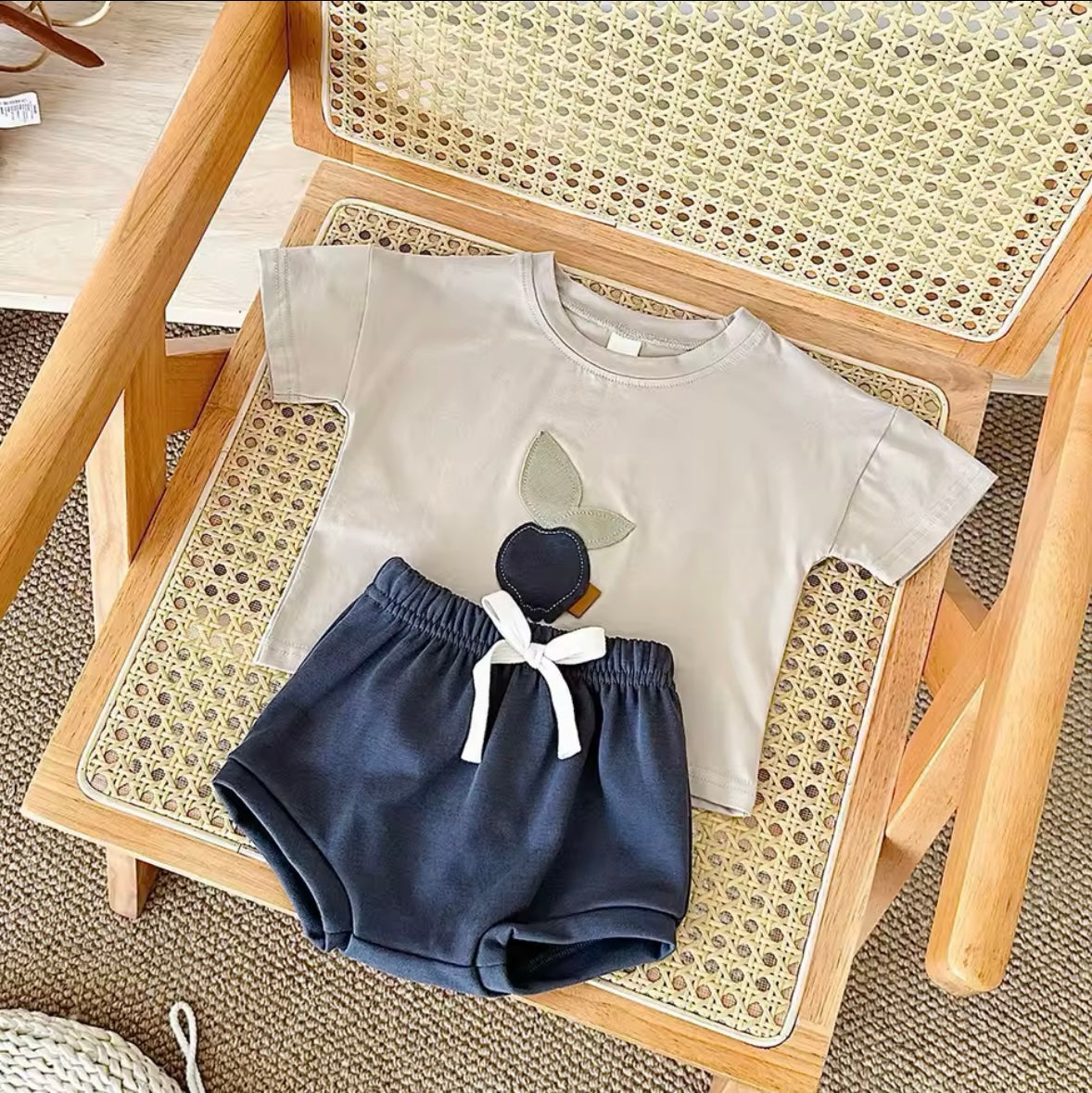 Baby Boy Lemon Casual Set