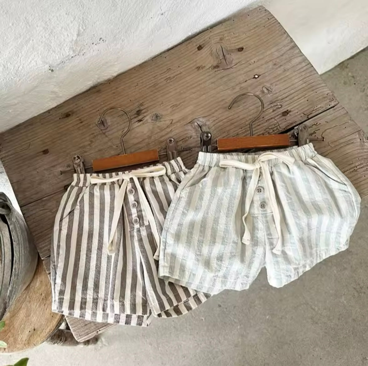 Cute Stripe Trousers Boys Outwear Pants