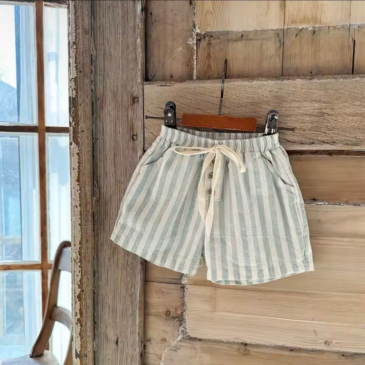 Cute Stripe Trousers Boys Outwear Pants