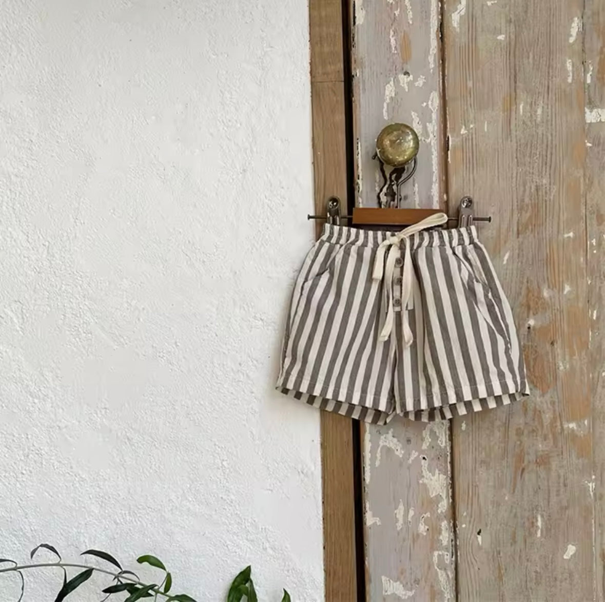 Cute Stripe Trousers Boys Outwear Pants